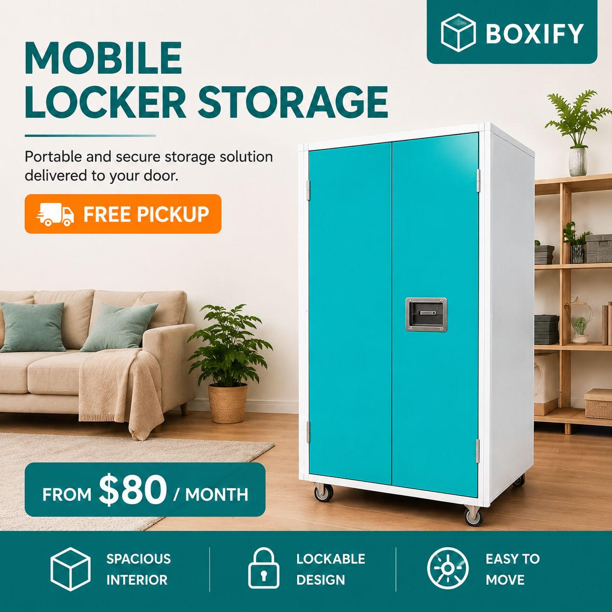Mobile Locker Storage 移動儲物櫃寄存