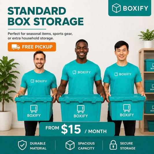 Boxify Standard Box Storage 標準膠箱寄存 (70x50x55cm)