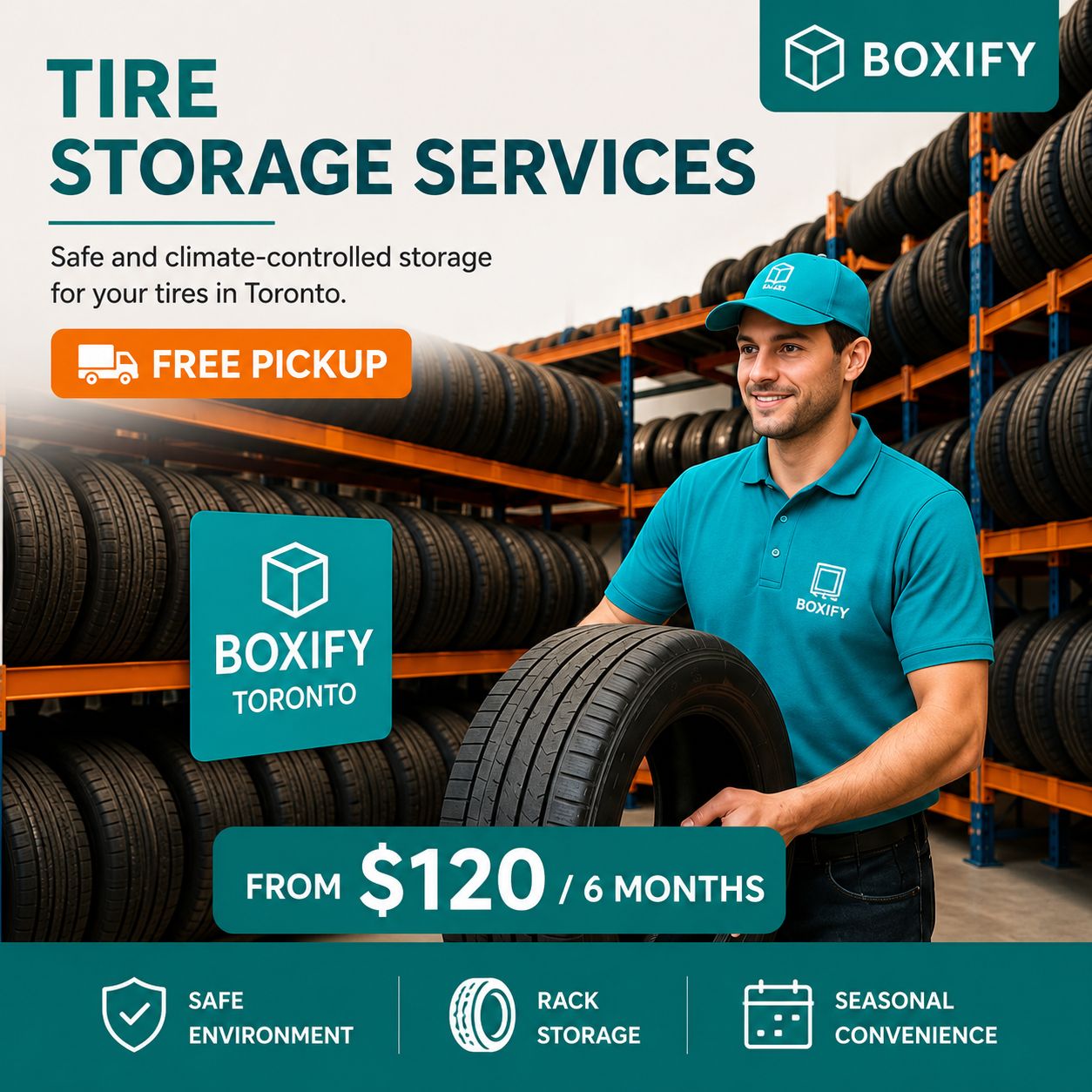 Tires Storages services 輪胎儲存